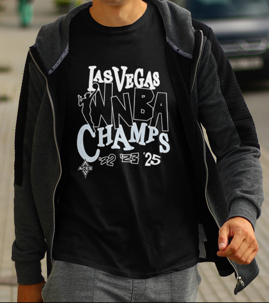 Las Vegas Aces WNBA Champs 2022 2023 2025 Basketball T-Shirt