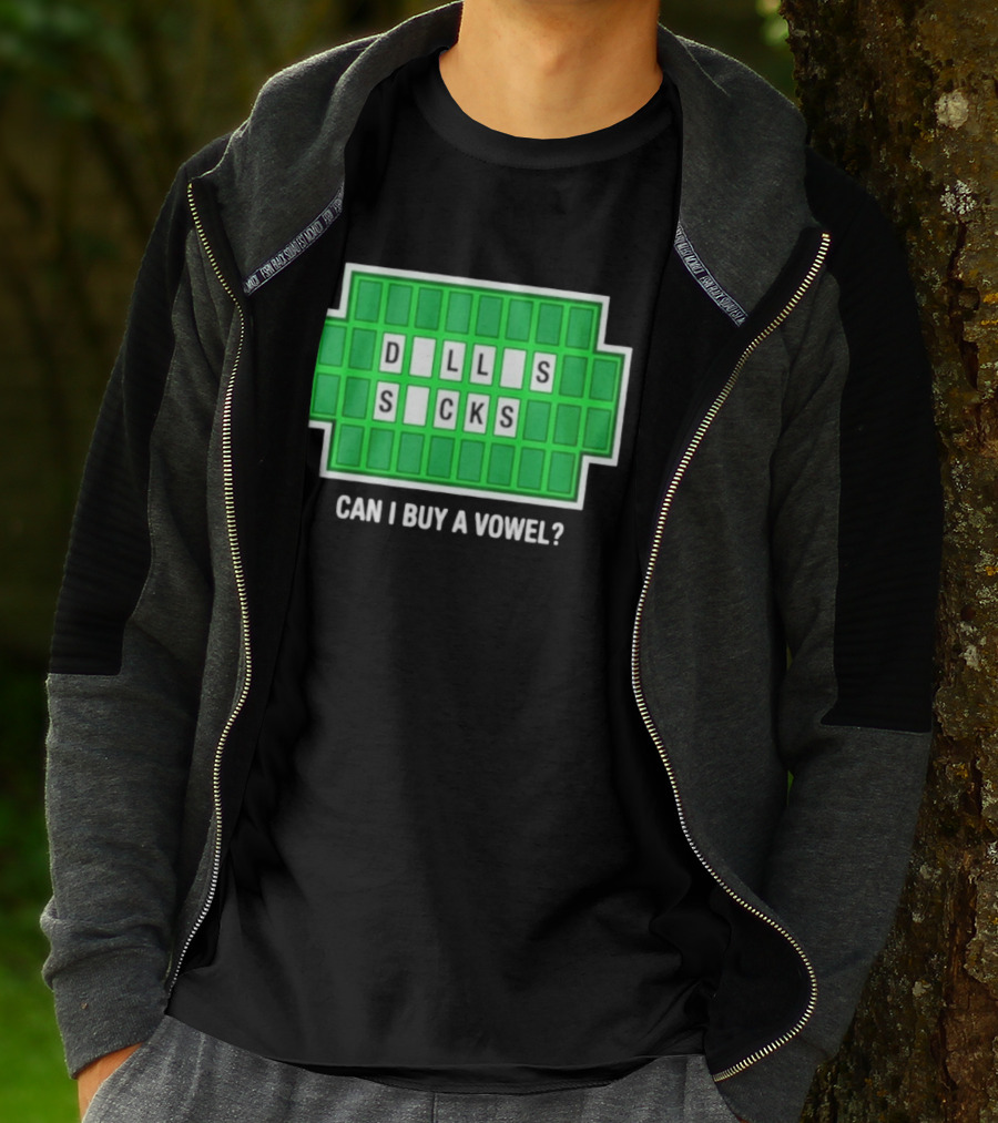 Dalls Scks Can I Buy A Vowel Game Show T-Shirt