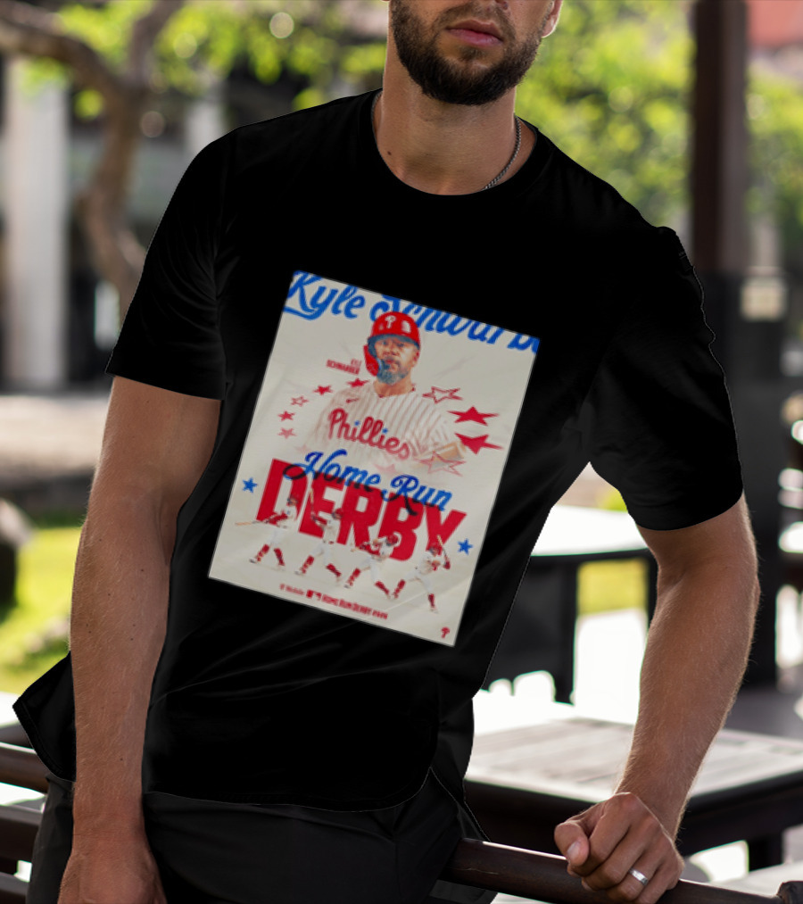 Kyle Schwarber Phillies Home Run Derby 2026 T-Shirt