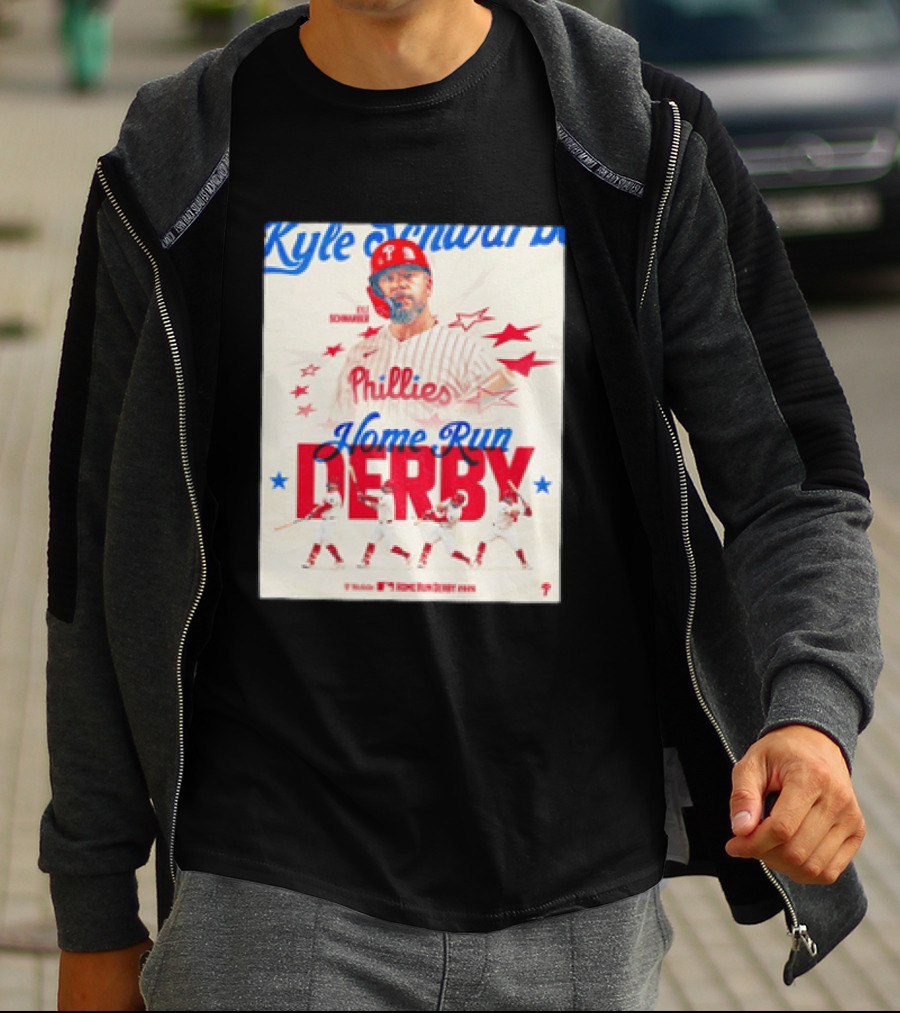 Kyle Schwarber Phillies Home Run Derby 2026 T-Shirt