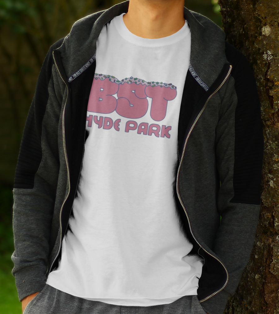 BST Hyde Park 2026 X Lewis Capaldi 12th July Event Pink Frosted Sprinkles T-Shirt