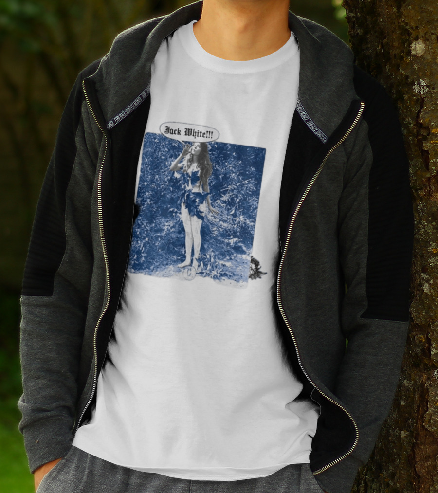Jack White No Name Tour 2026 Eden Blue Tone Forest Scene T-Shirt