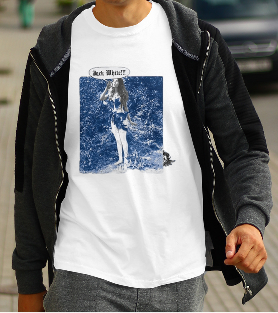 Jack White No Name Tour 2026 Eden Blue Tone Forest Scene T-Shirt
