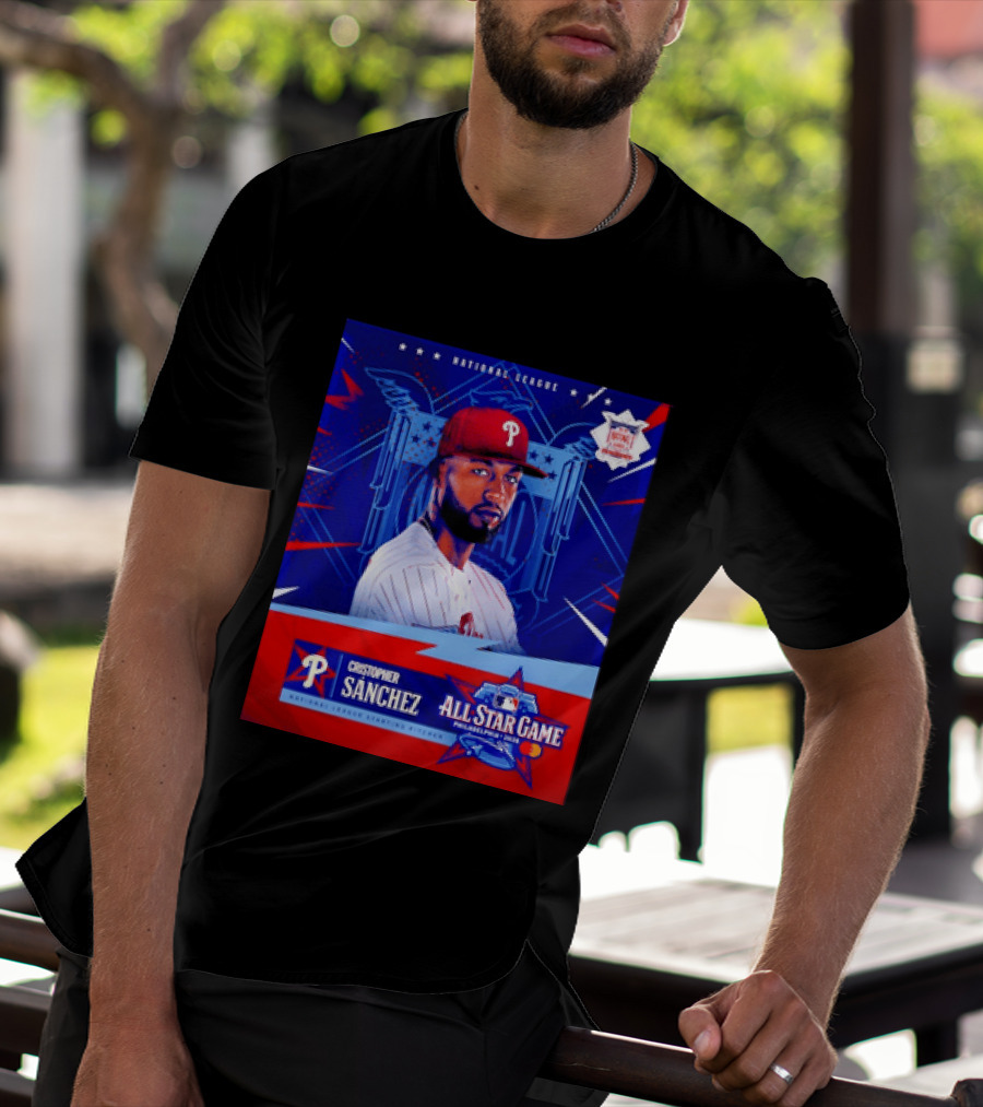 Cristopher Sánchez Philadelphia National League All Star Game 2026 T-Shirt