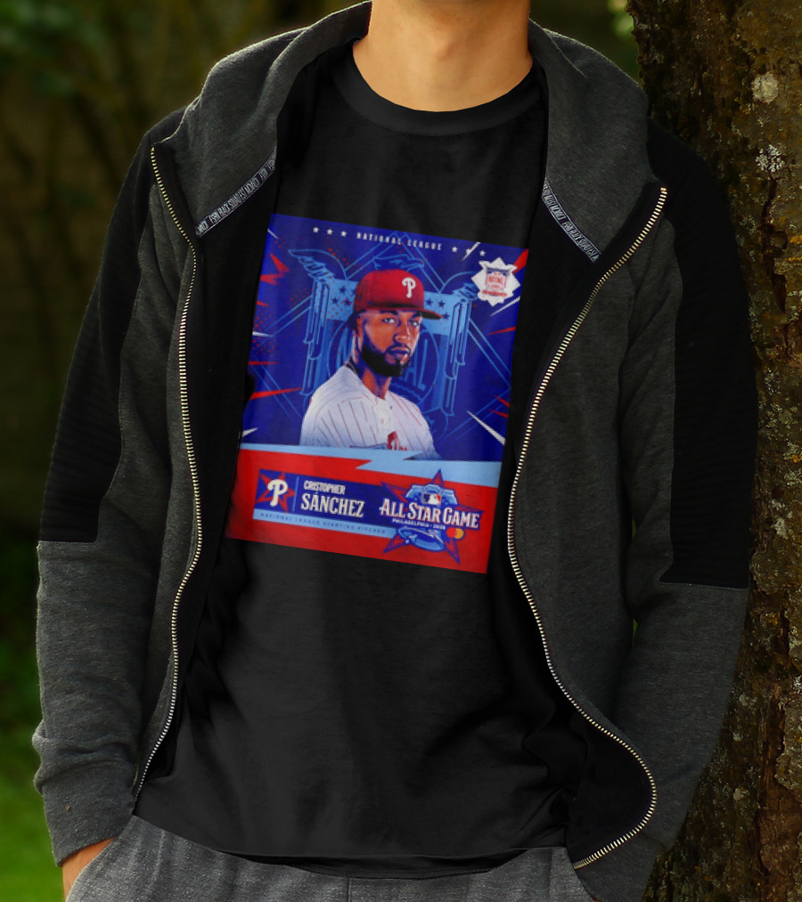 Cristopher Sánchez Philadelphia National League All Star Game 2026 T-Shirt