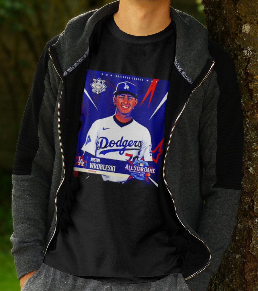 Justin Wrobleski Los Angeles Dodgers 2026 All Star Game National League T-Shirt