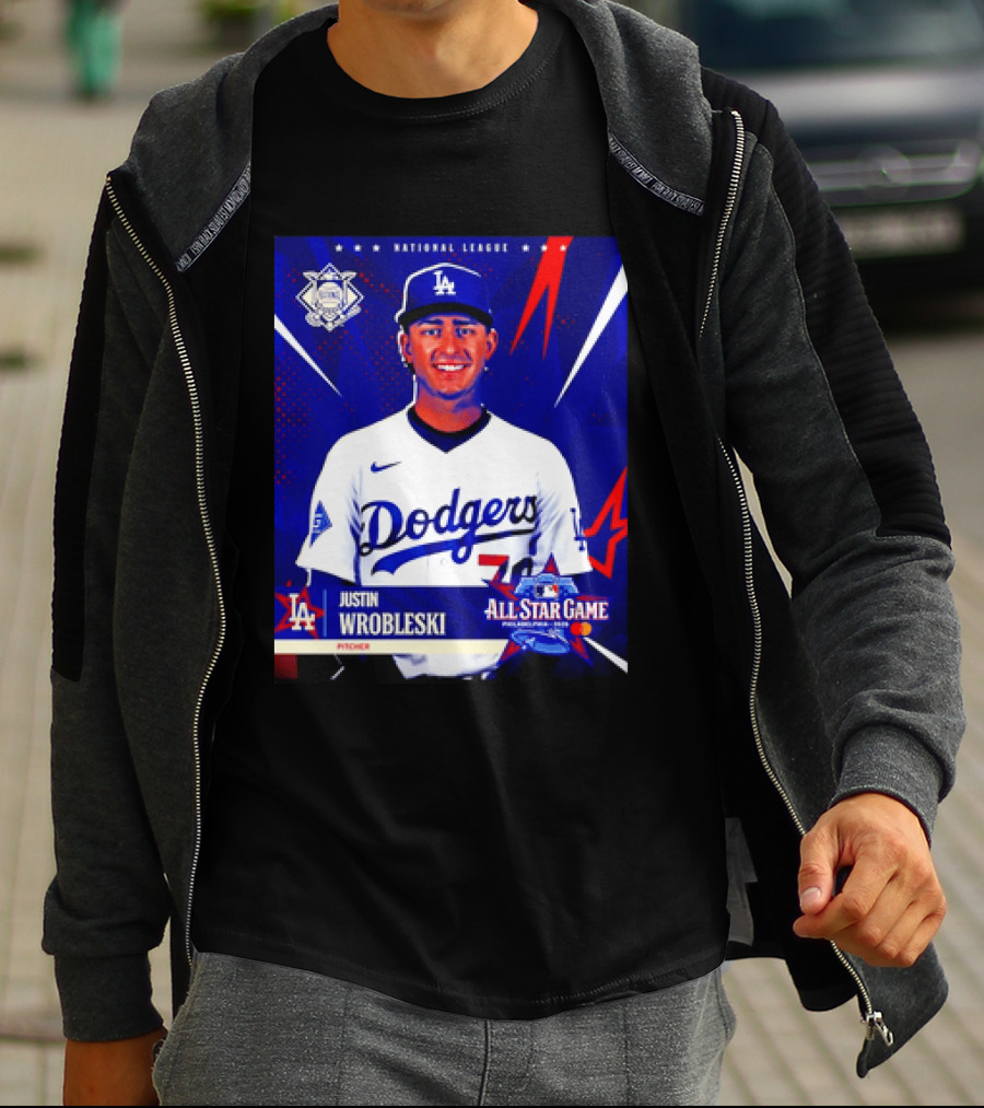 Justin Wrobleski Los Angeles Dodgers 2026 All Star Game National League T-Shirt