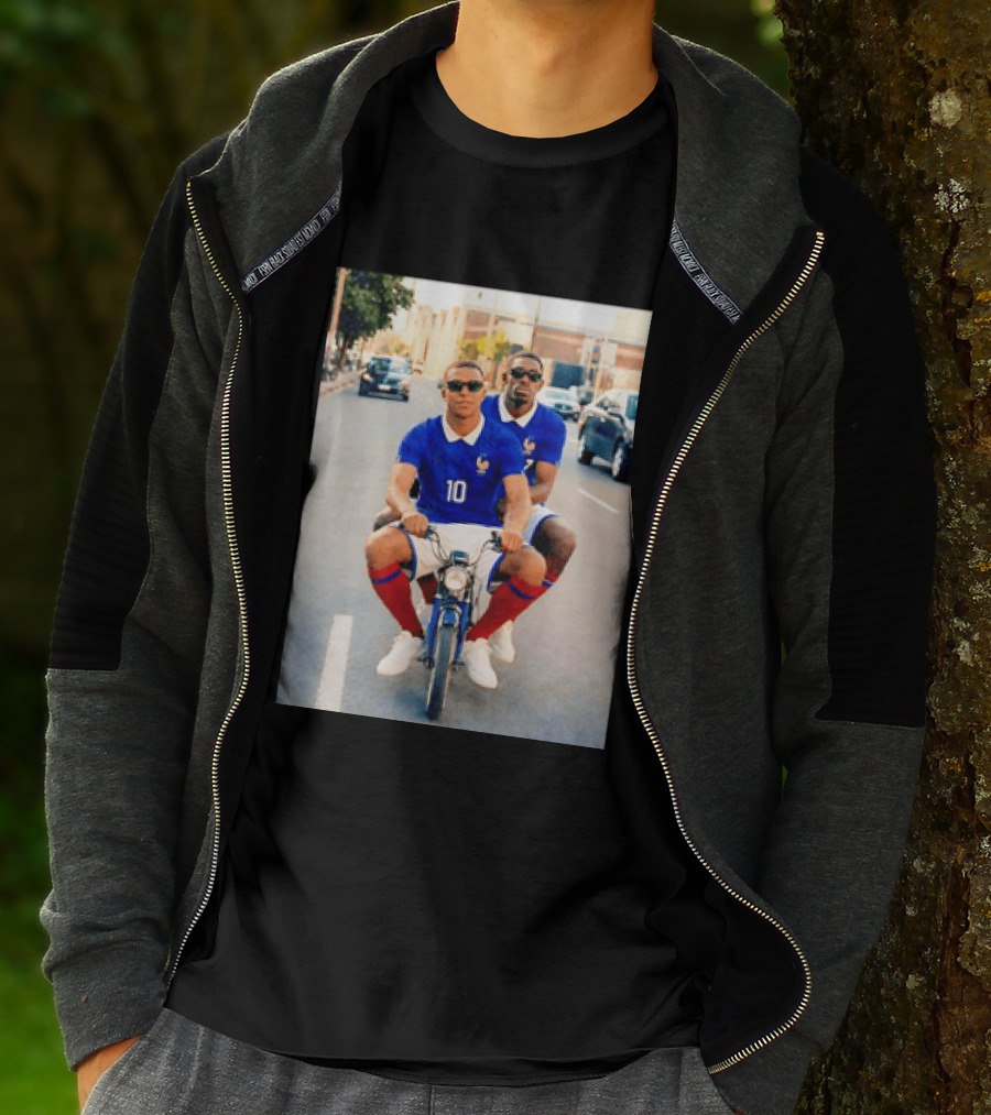 Kylian Mbappé Ousmane Dembélé France Team Jersey T-Shirt