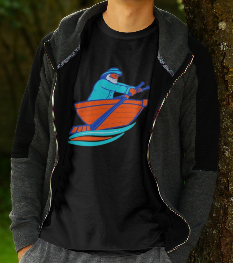 Islanders Fisherman New York NHL Team 26 T-Shirt