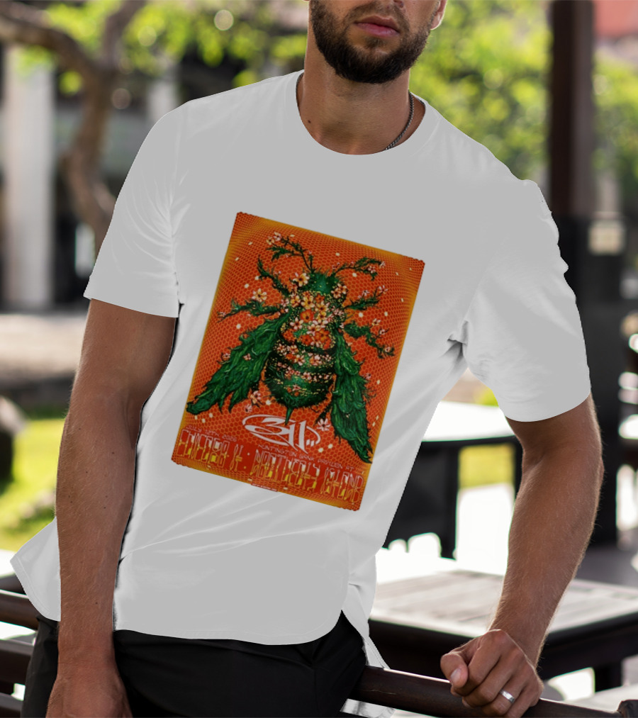 311 Chicago Illinois 2026 Huntington Bank Pavilion July 12 Floral Insect T-Shirt