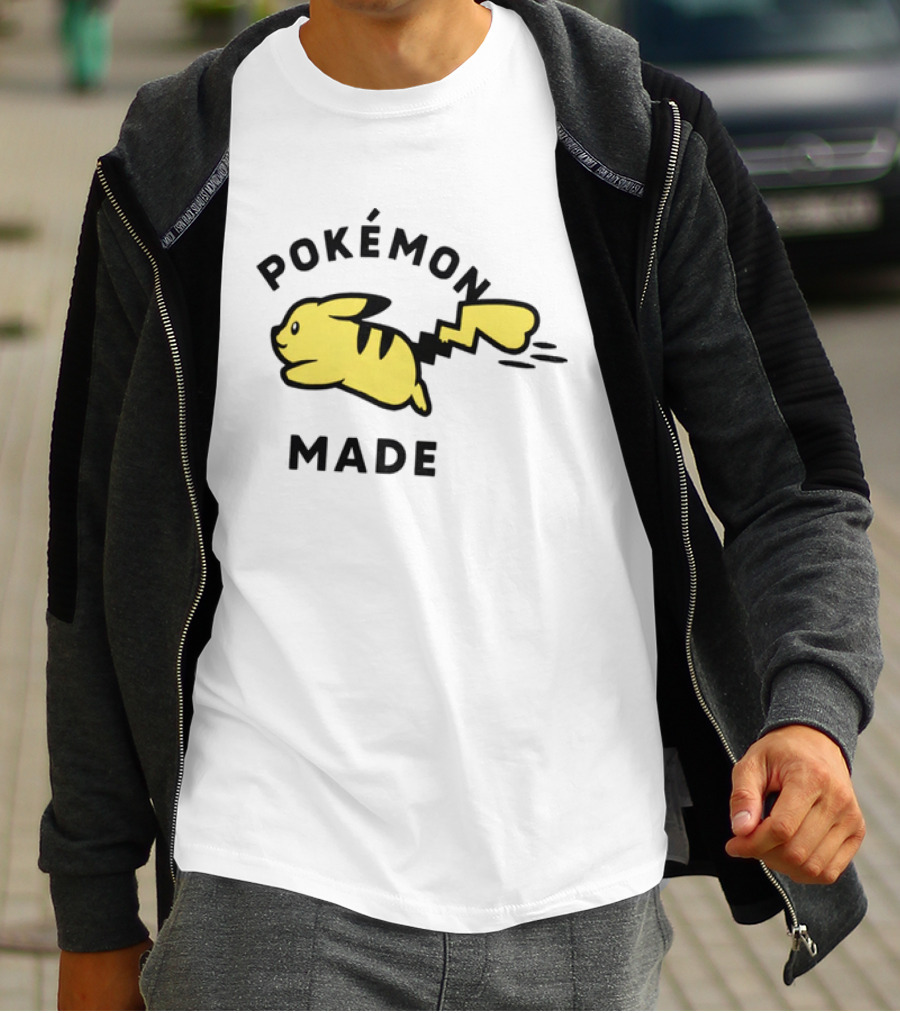 BTS Namjoon Pokémon Made Pikachu Running T-Shirt