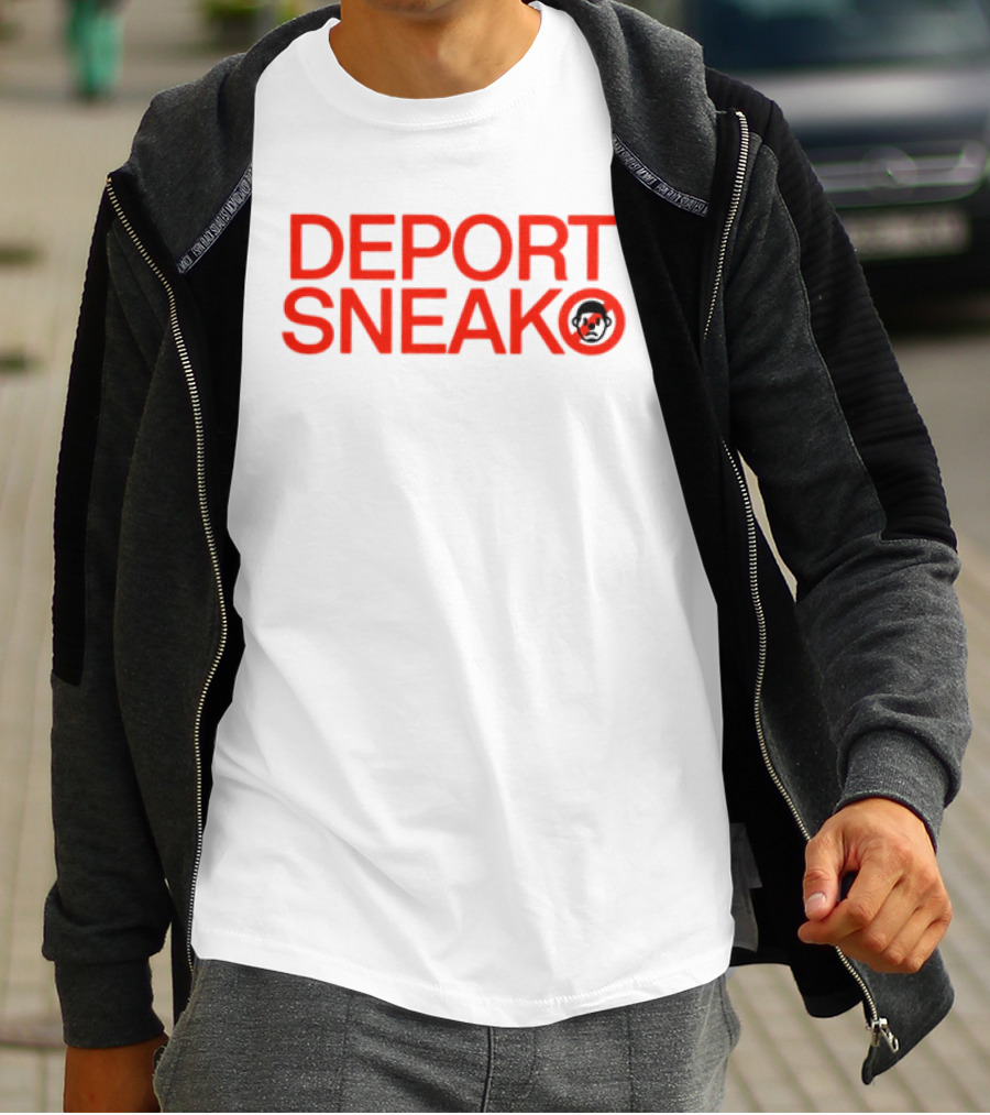 Deport Sneako Nick Fuentes Store Red T-Shirt