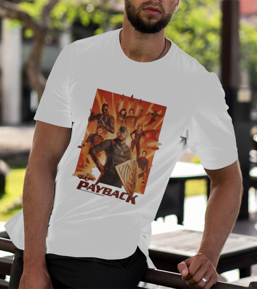 Payback The Boys Soldier Boy Crimson Countess Gunpowder Mindy Lite TNT Ensemble T-Shirt