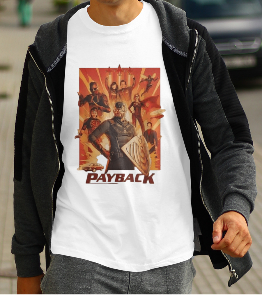 Payback The Boys Soldier Boy Crimson Countess Gunpowder Mindy Lite TNT Ensemble T-Shirt