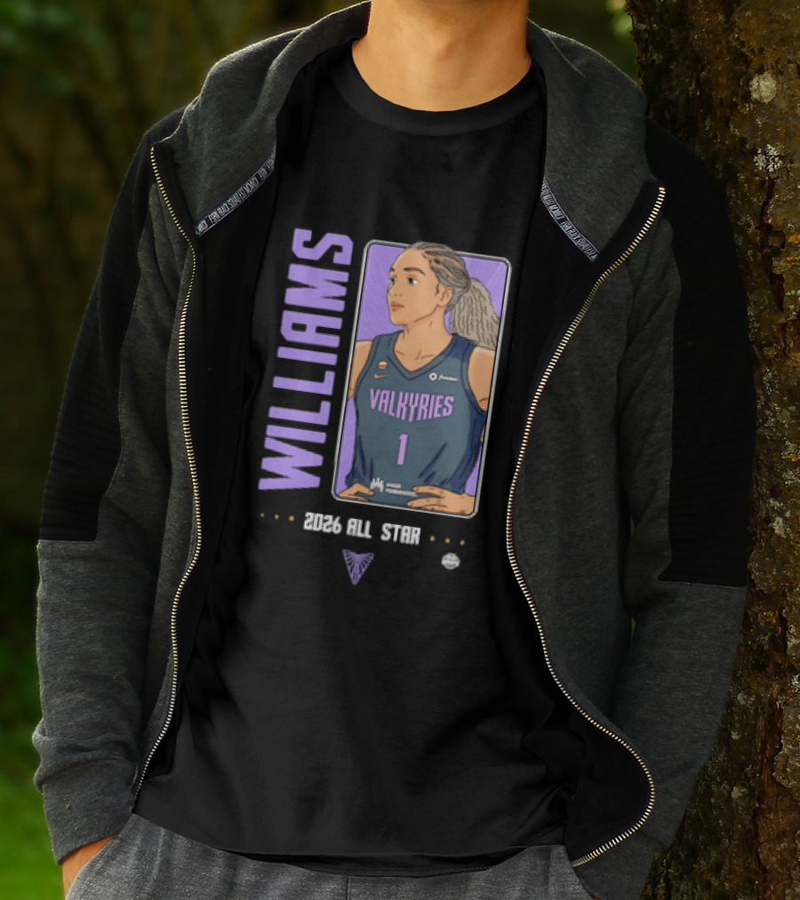 Golden State Valkyries Gabby Williams 2026 WNBA All Star Williams 1 T-Shirt