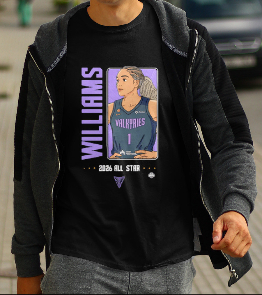 Golden State Valkyries Gabby Williams 2026 WNBA All Star Williams 1 T-Shirt
