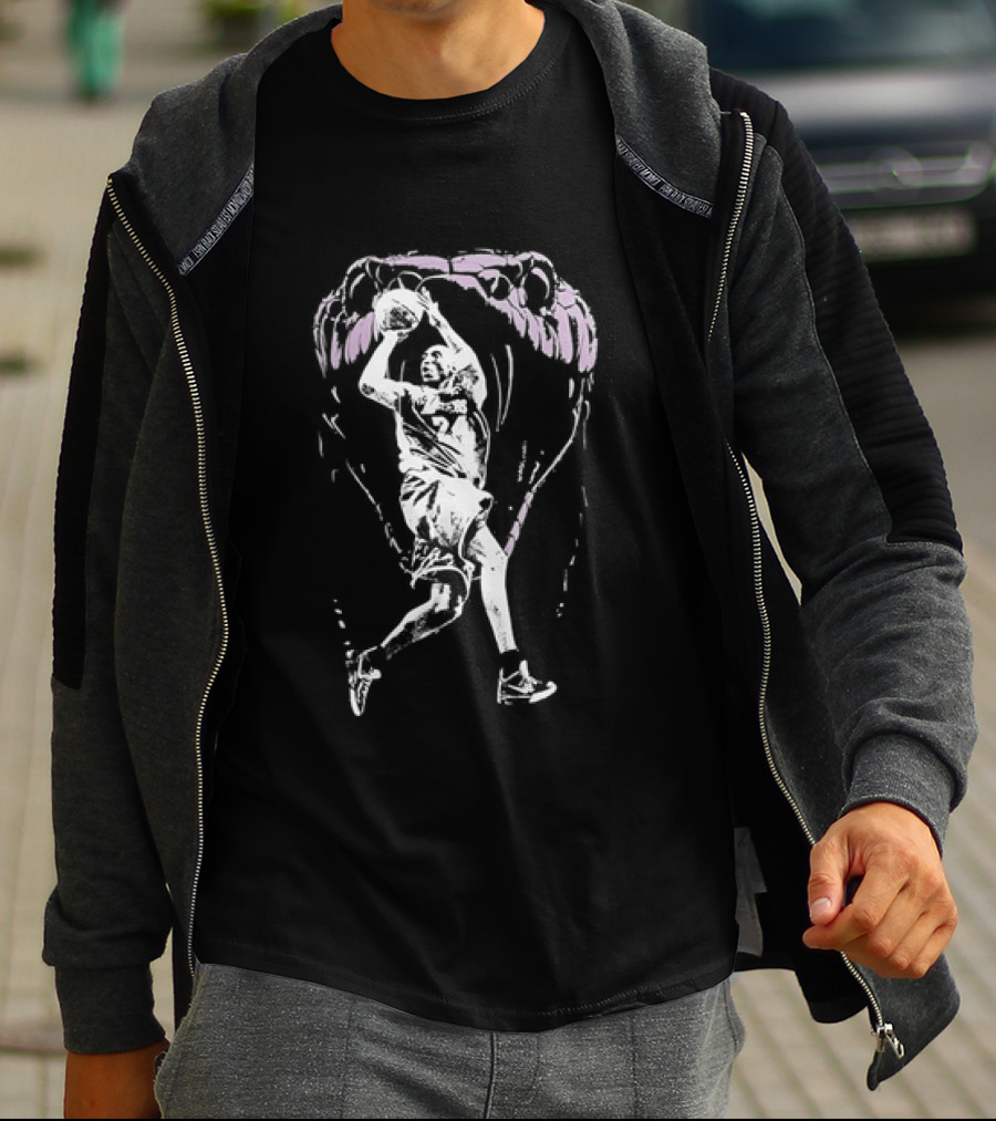 Black Mamba Kobe Bryant LA Lakers Basketball Shooting Action T-Shirt