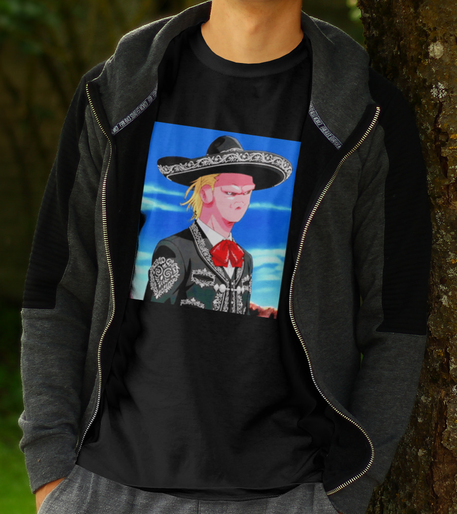 Majin Buu Mariachi Charro Dragon Ball Z Haaland Fusion T-Shirt