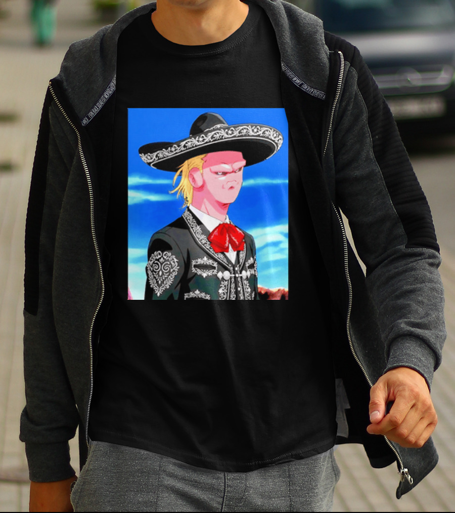 Majin Buu Mariachi Charro Dragon Ball Z Haaland Fusion T-Shirt