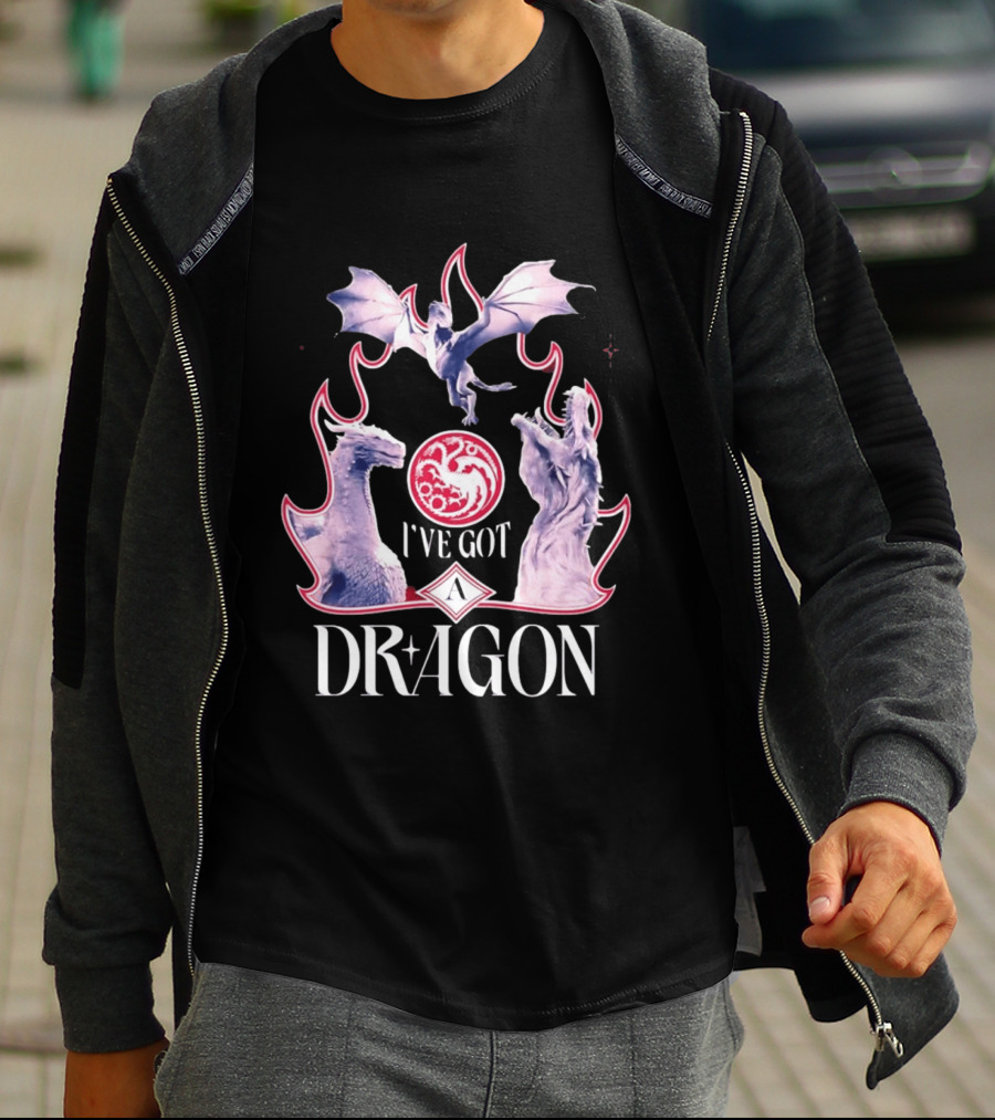 House Targaryen I've Got A Dragon Fantasy T-Shirt