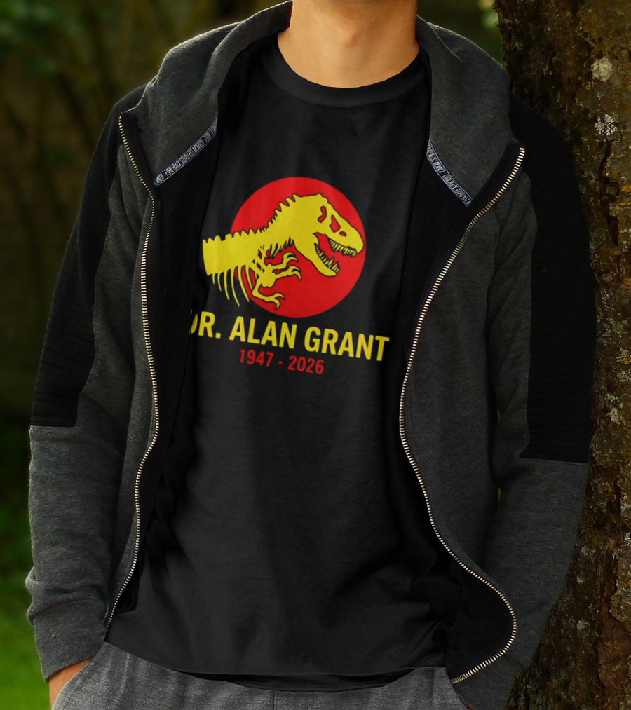 Dr. Alan Grant 1947 2026 Memorial Rex T-Shirt