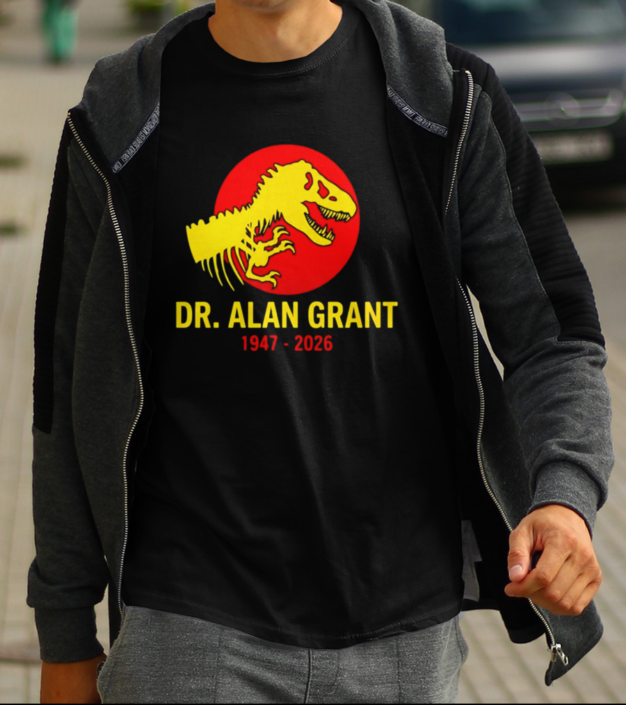 Dr. Alan Grant 1947 2026 Memorial Rex T-Shirt