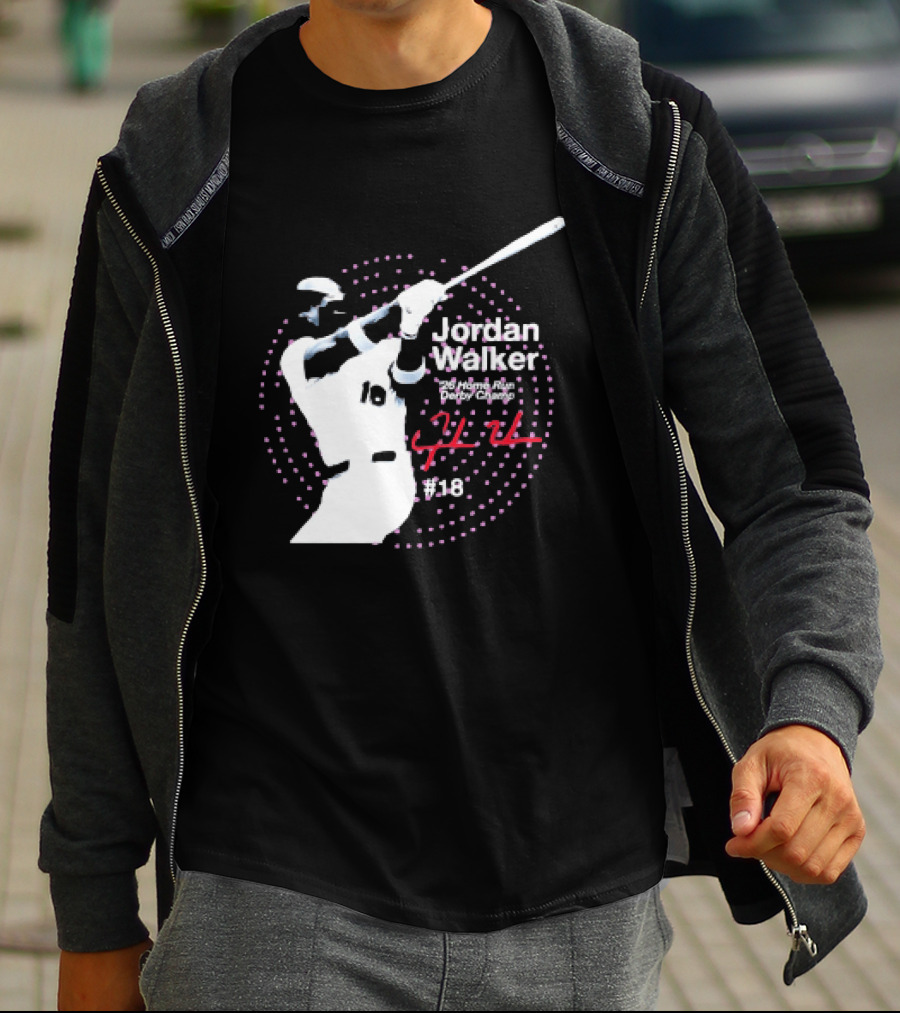 Jordan Walker Home Run Derby Champ St. Louis Cardinals #18 T-Shirt