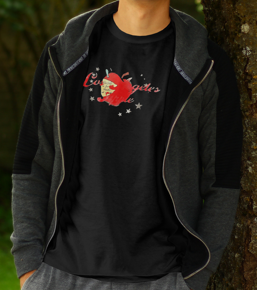 Los Angeles Flexible In For Steady Apple T-Shirt