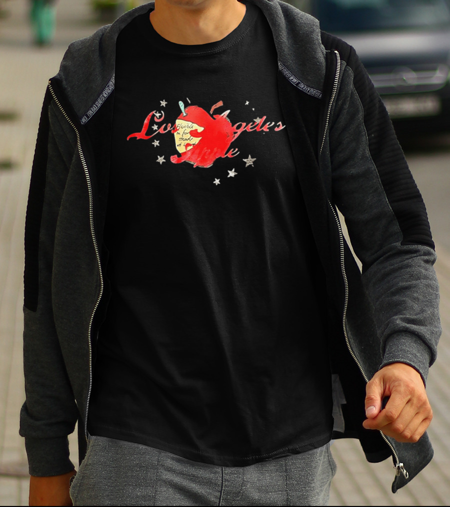 Los Angeles Flexible In For Steady Apple T-Shirt