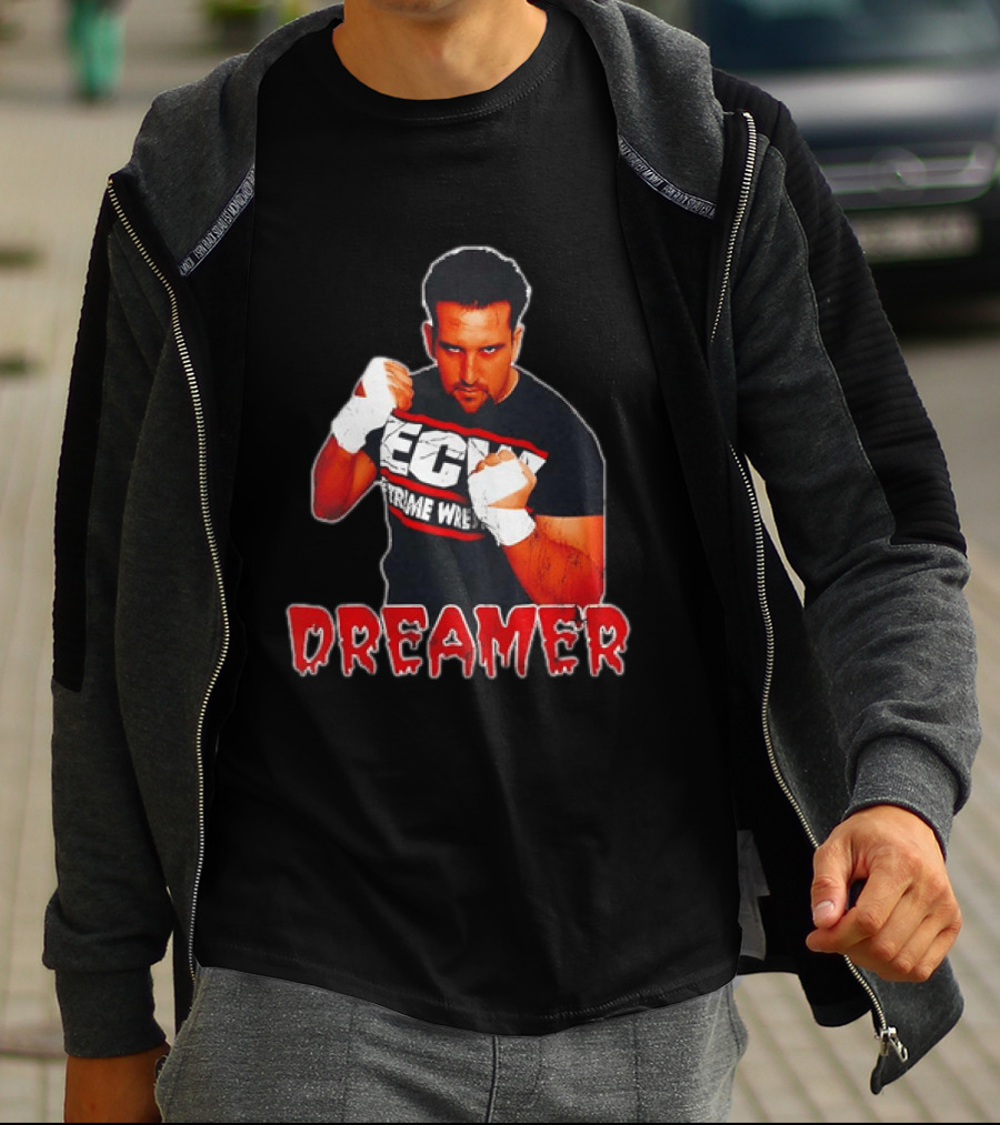 ECW Extreme Wrestling Tommy Dreamer Fighting T-Shirt