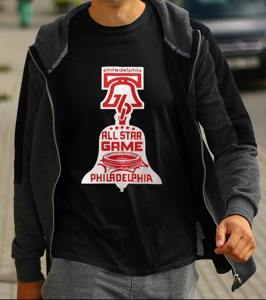 Philadelphia 76 All Star Game Liberty Bell Stadium T-Shirt