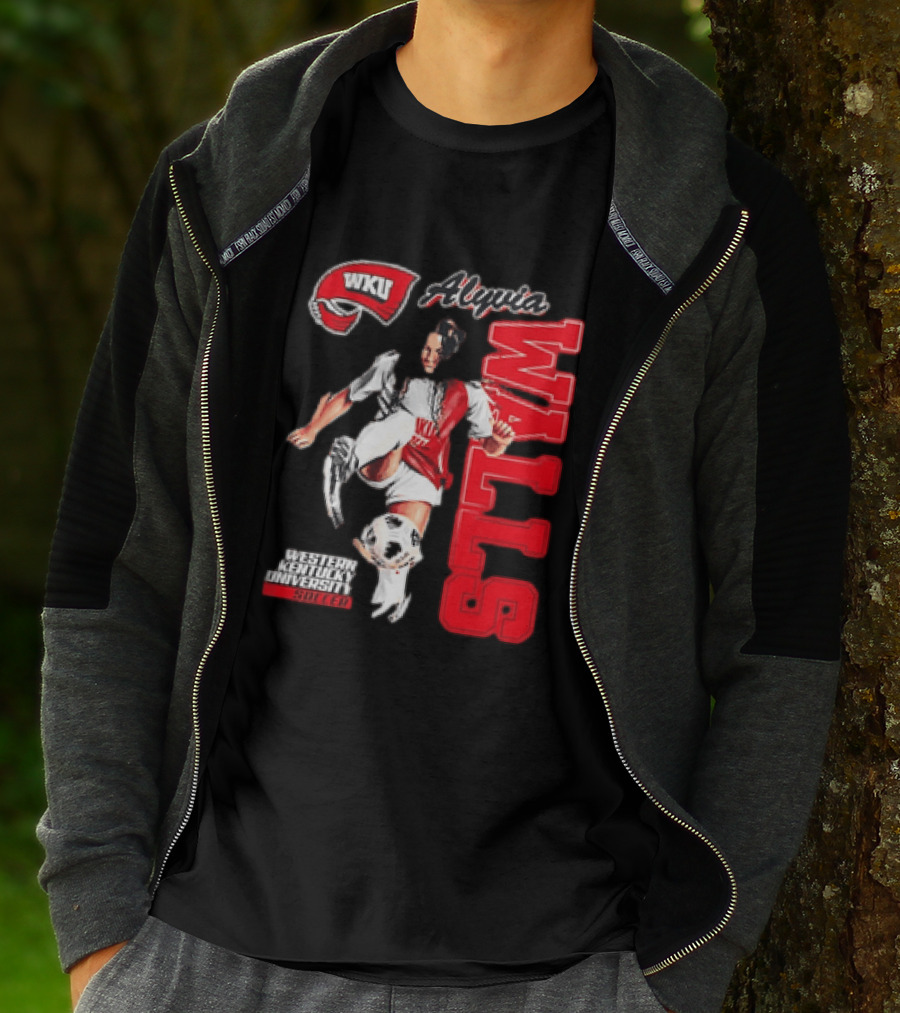 Western Kentucky University Soccer Alyvia Walls WKU T-Shirt