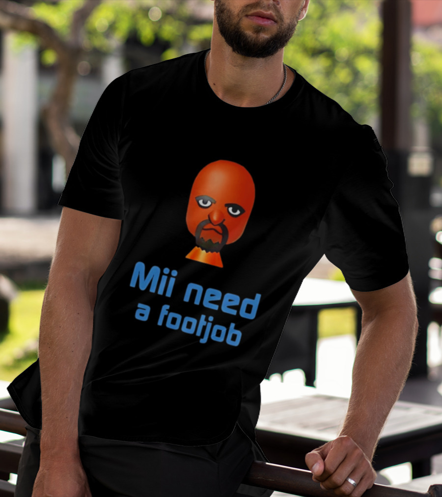 Wii Sports Mii Need A Footjob T-Shirt