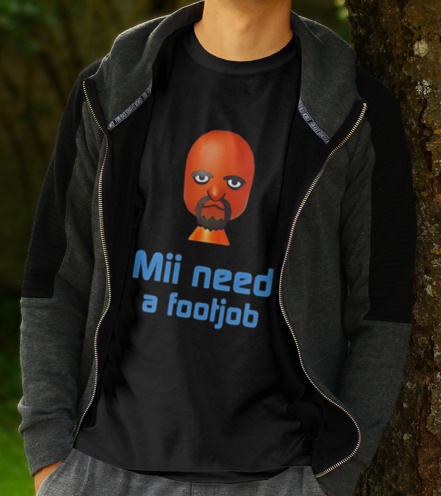 Wii Sports Mii Need A Footjob T-Shirt