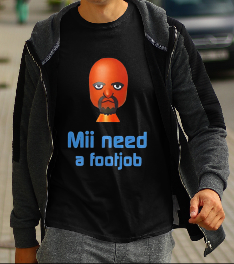 Wii Sports Mii Need A Footjob T-Shirt