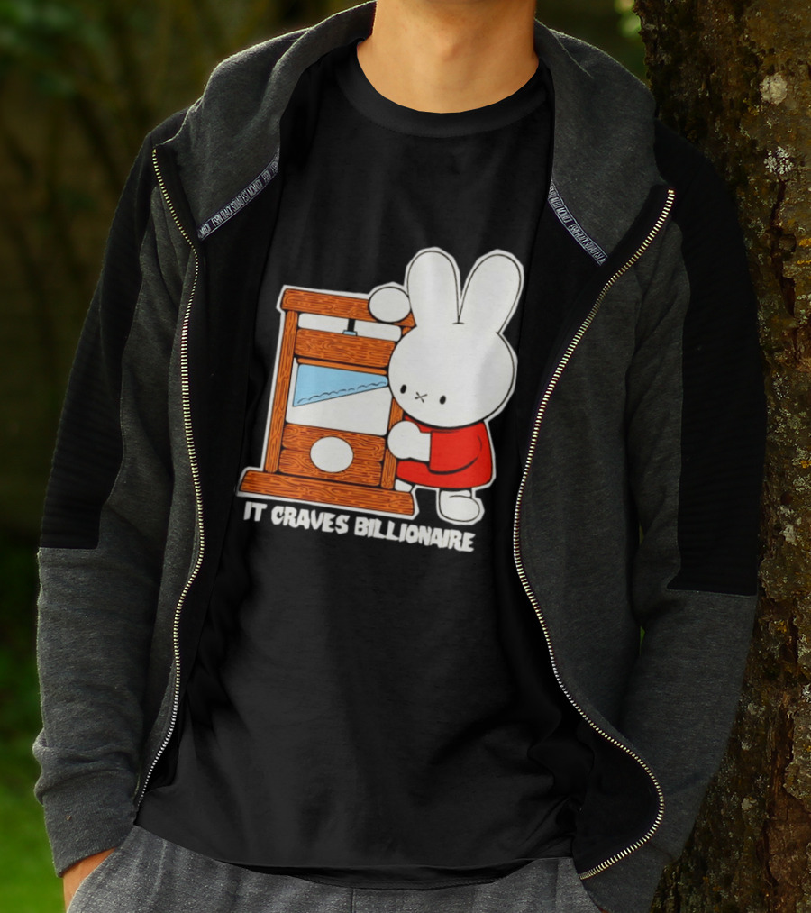 Miffy Guillotine It Craves Billionaire T-Shirt