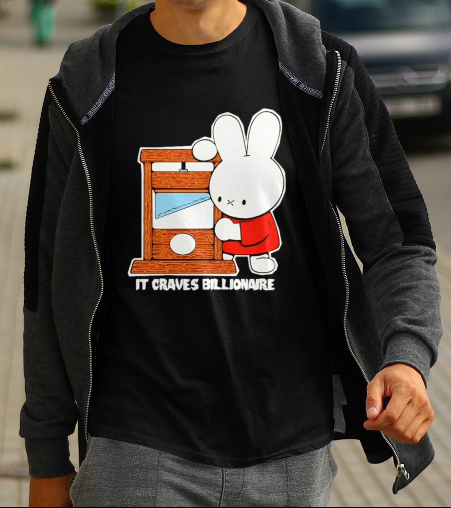 Miffy Guillotine It Craves Billionaire T-Shirt