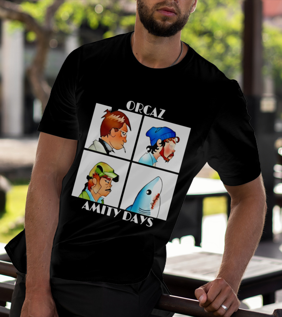 Orcaz Amity Days Demon Days Jaws T-Shirt