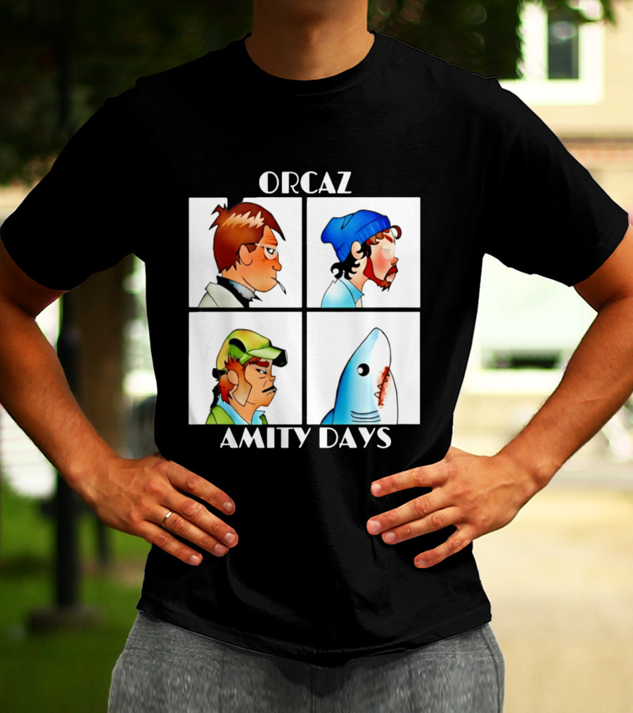 Orcaz Amity Days Demon Days Jaws T-Shirt
