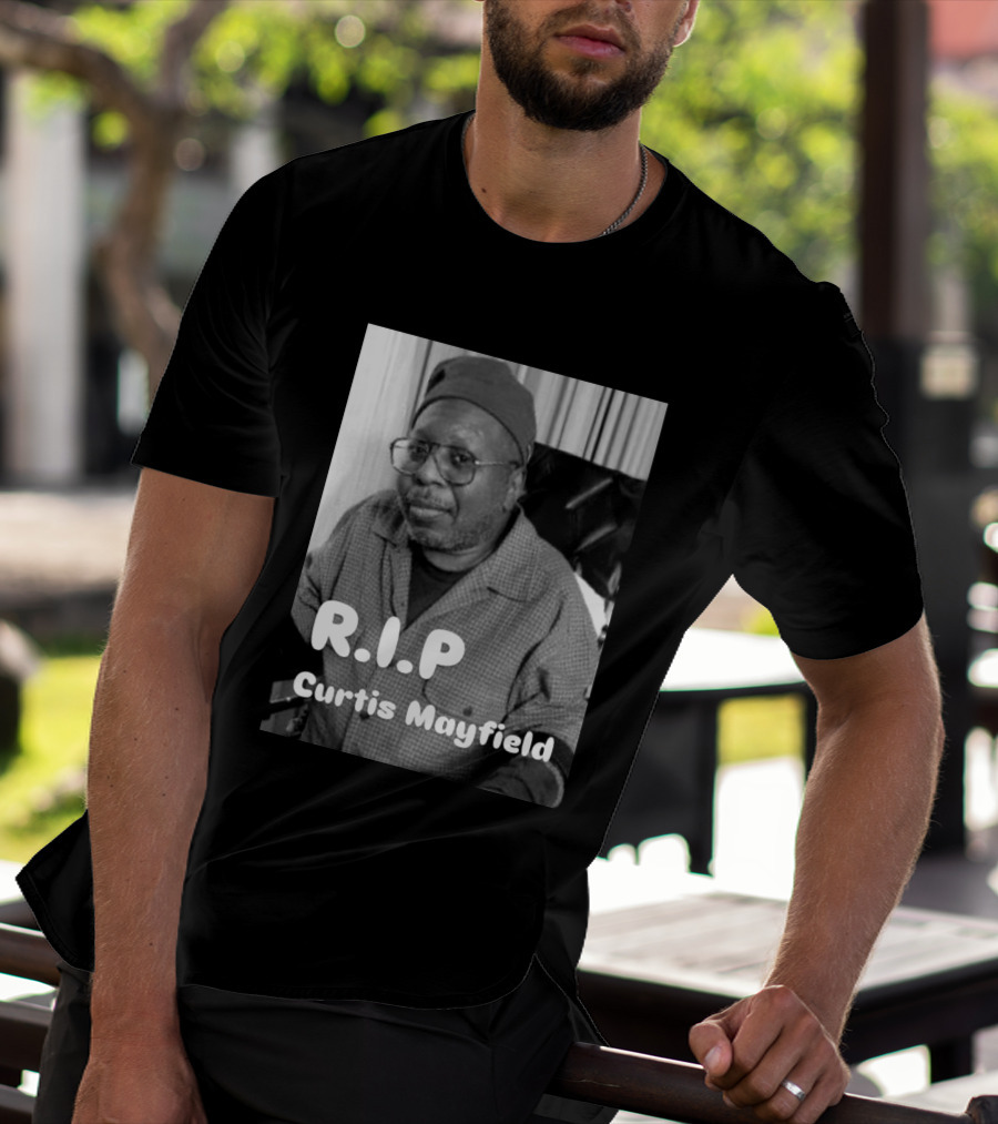 RIP Curtis Mayfield Memory July 13 1990 T-Shirt