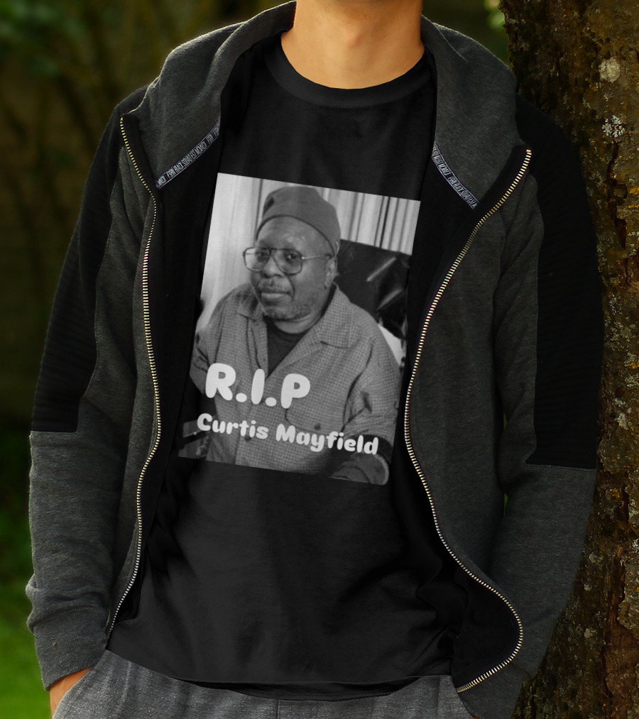 RIP Curtis Mayfield Memory July 13 1990 T-Shirt