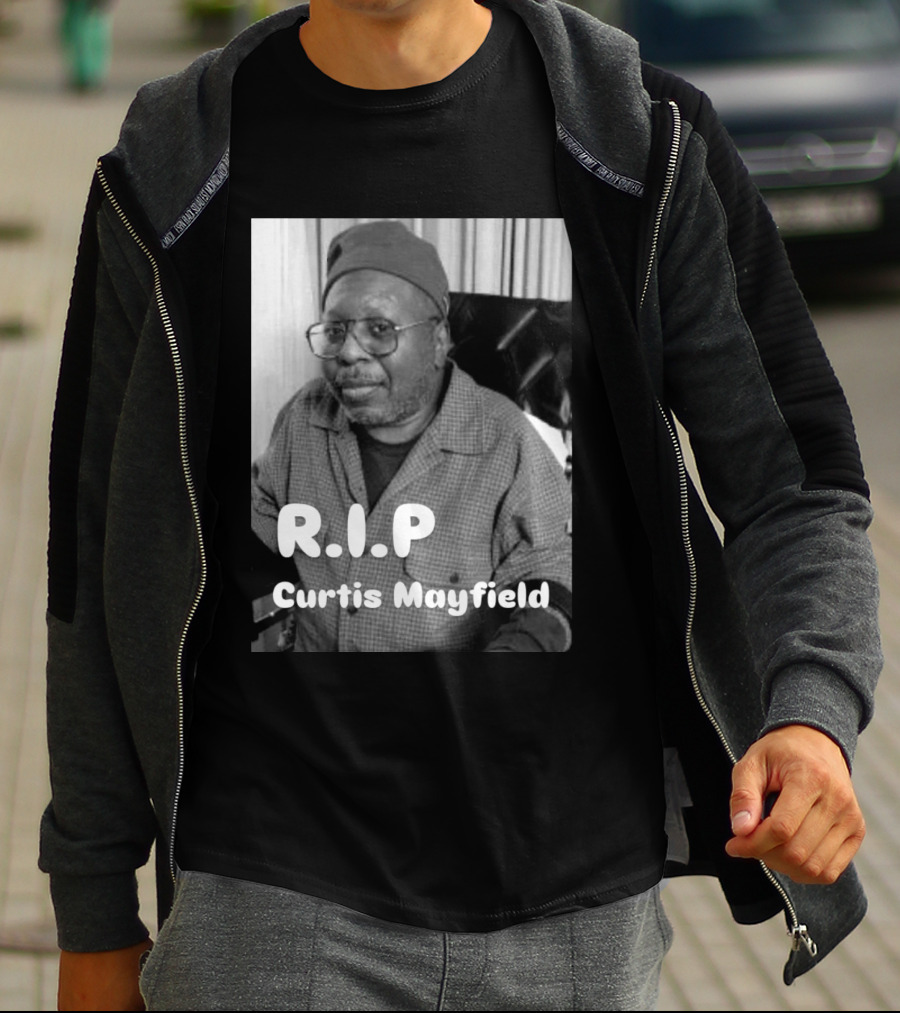 RIP Curtis Mayfield Memory July 13 1990 T-Shirt