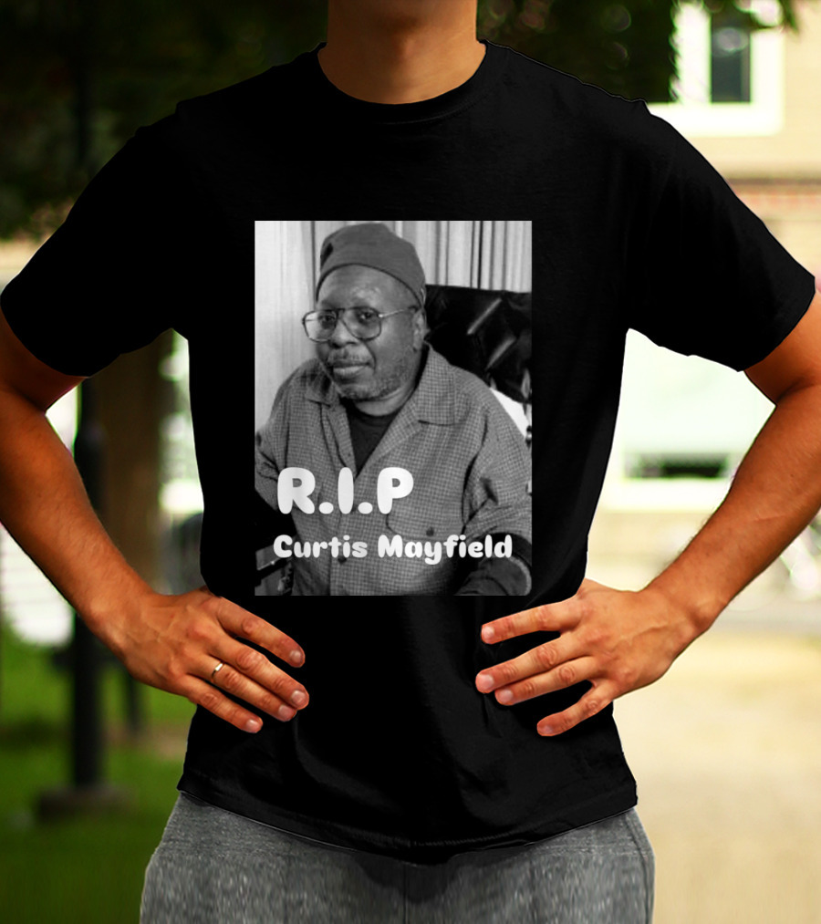 RIP Curtis Mayfield Memory July 13 1990 T-Shirt