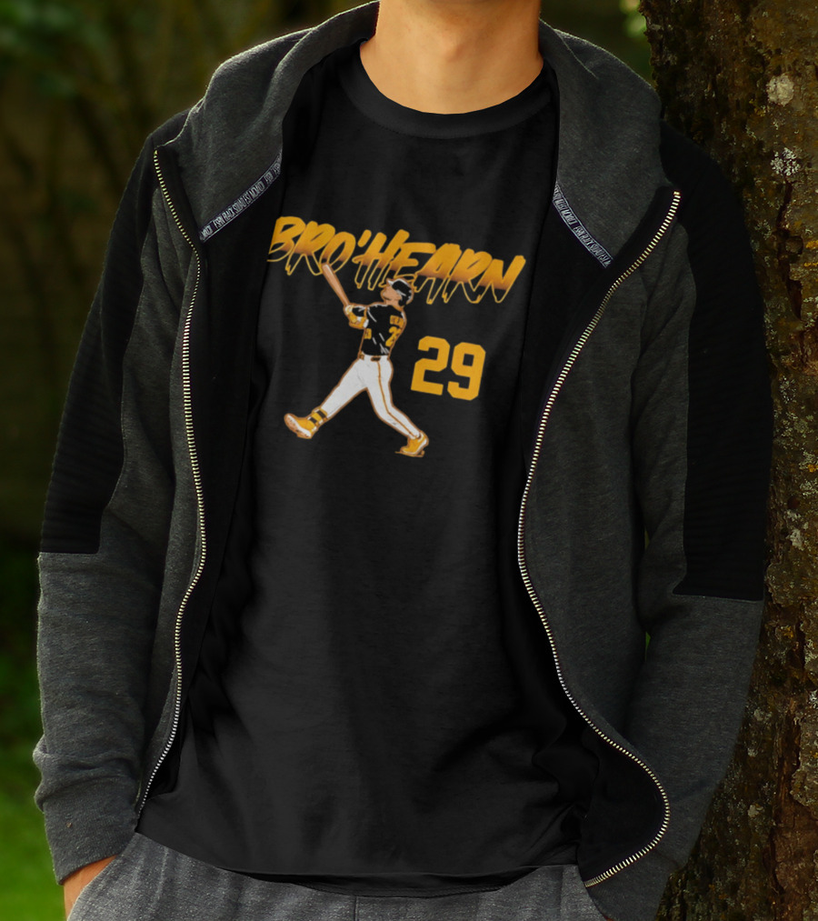 Bro'Hearn 29 Baseball Player T-Shirt