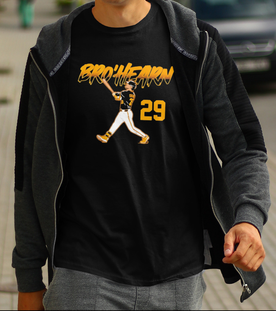 Bro'Hearn 29 Baseball Player T-Shirt