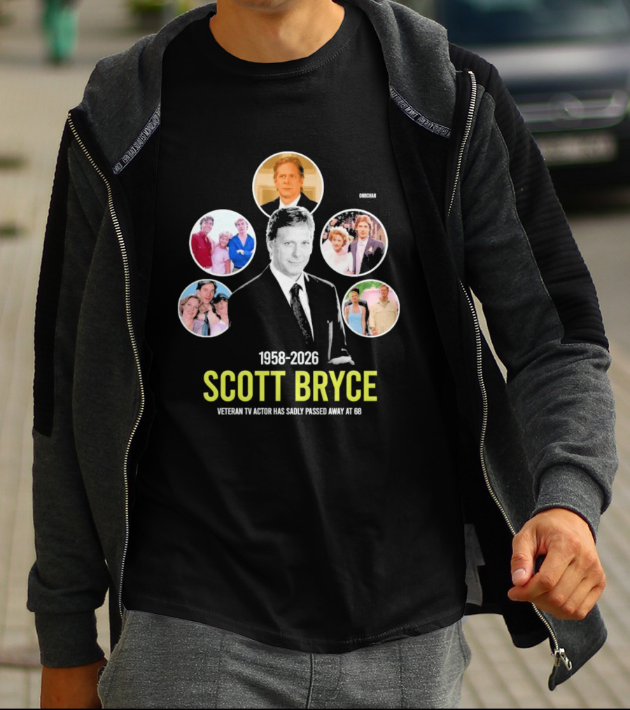 Scott Bryce 1958 2026 Veteran TV Actor Remembered T-Shirt