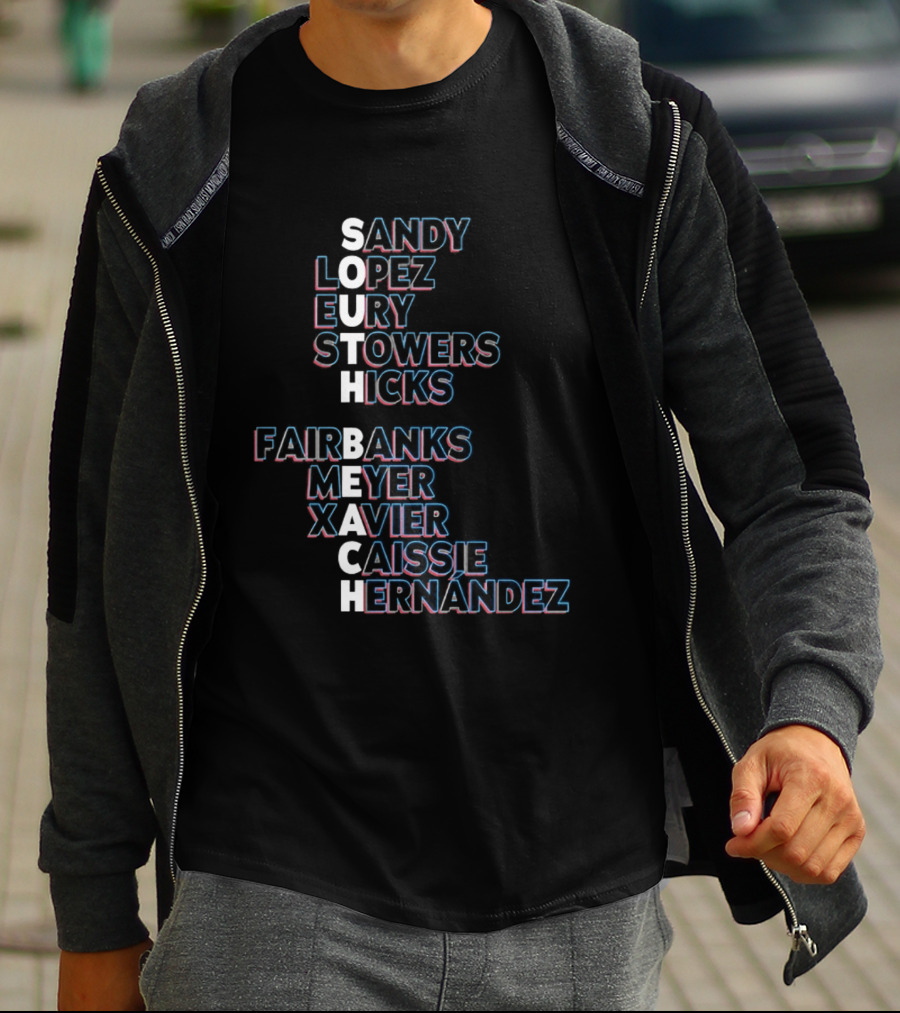 Sandy Lopez Eury Stowers Hicks Fairbanks Meyer Xavier Caissie Hernández South Beach T-Shirt