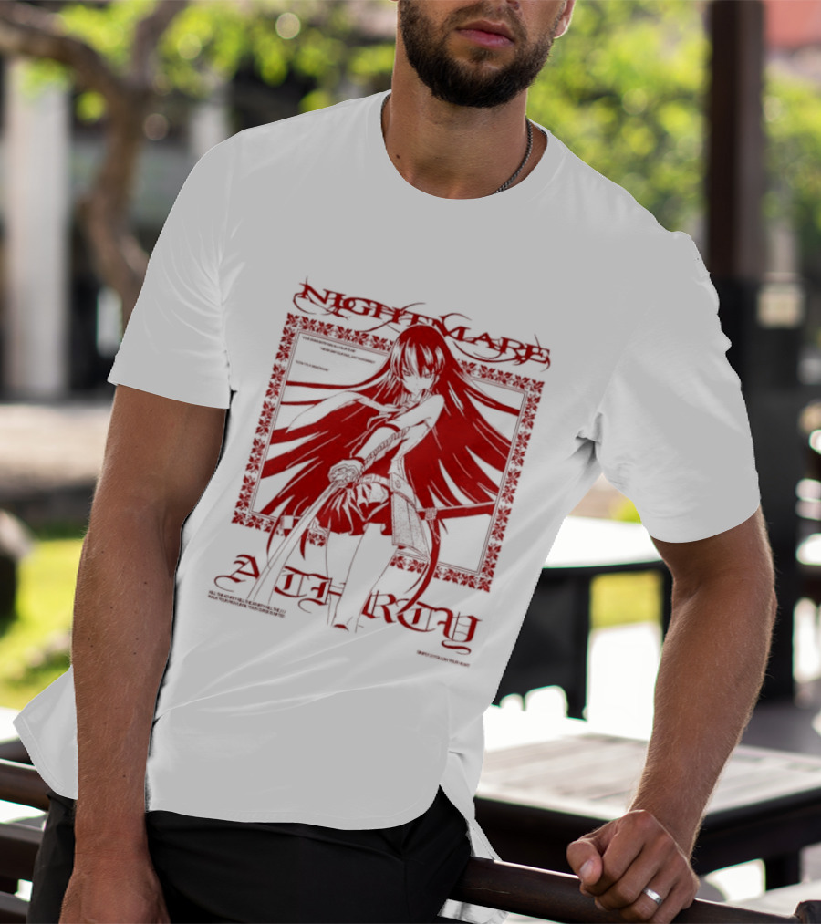 Akame Akame Ga Kill Nightmare Anime Character Grand Entry Red T-Shirt
