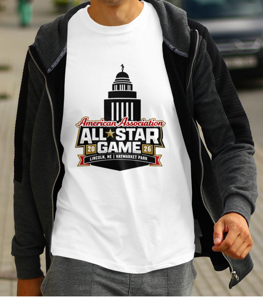 American Association All Star Game 2026 Haymarket Park Lincoln Nebraska Capitol Building T-Shirt