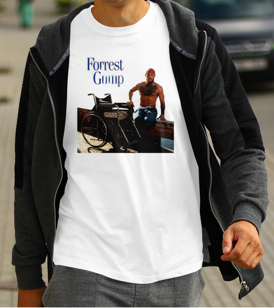 Forrest Gump Conor McGregor America One Kind Of Place T-Shirt